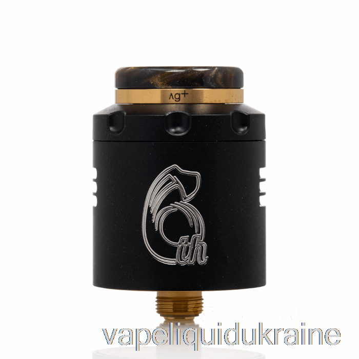 Vape Ukraine Hellvape DEAD RABBIT V3 24mm RDA [6th ANNI] Black Gold